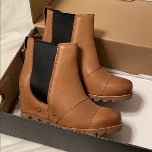 Sorel Lea Wedge in Camel